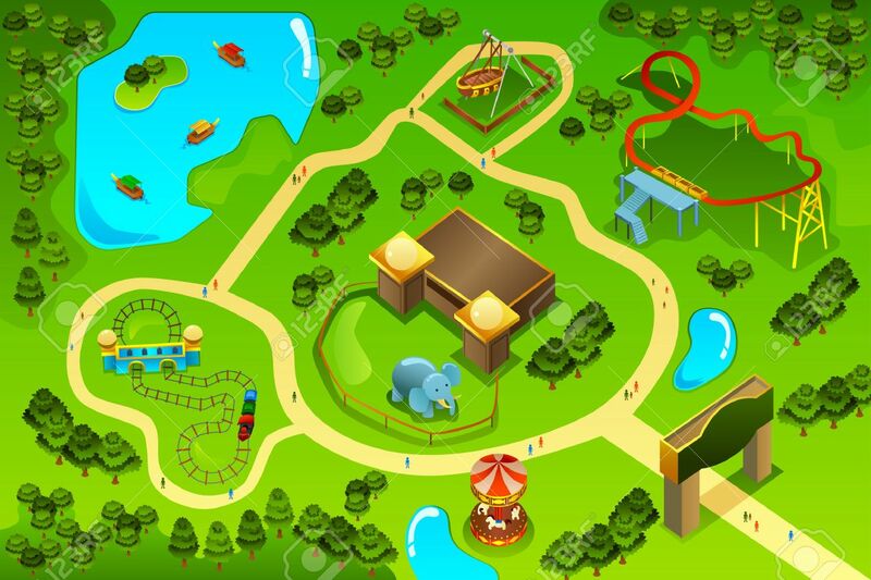 Simple Park Map